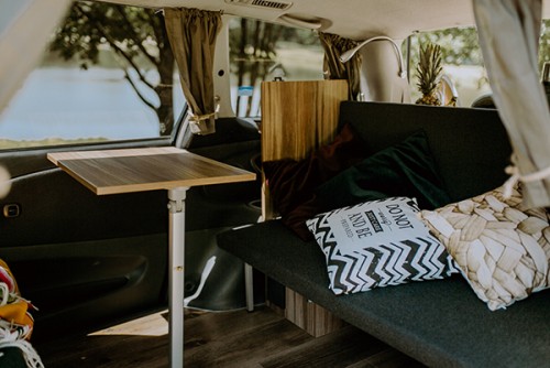 A Toyota Campervan called Wild and Interior... for hire in Malaga, Spain