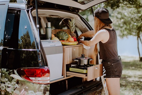 A Toyota Campervan called Wild and Kitchen... for hire in Malaga, Spain
