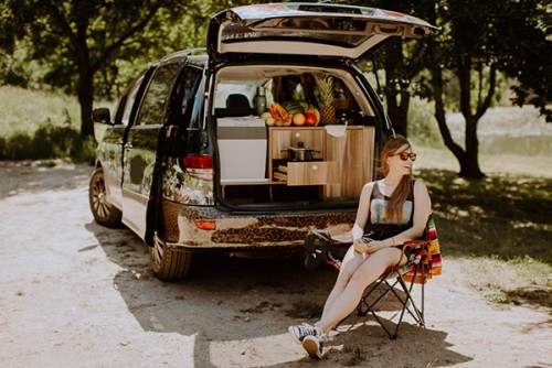 A Toyota Campervan called Wild and Wild on the Road... for hire in Malaga, Spain