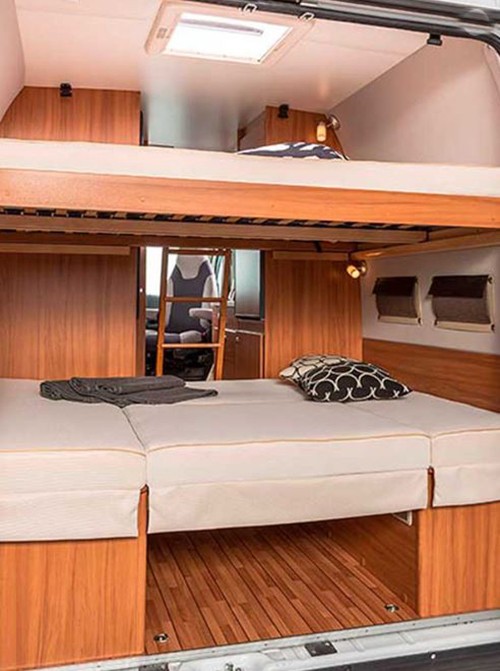 A Low Profile Motorhome called Maxi and Bunk Bed for hire in Cadiz, Spain