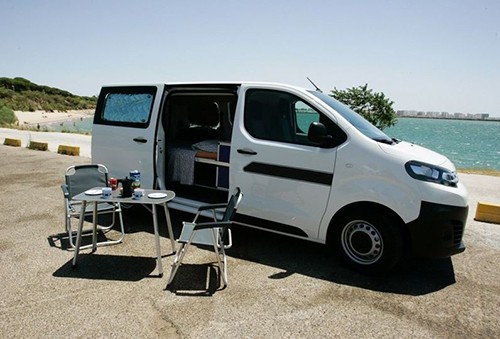 A Citroen Campervan called Eco and With Extra for hire in Cadiz, Spain