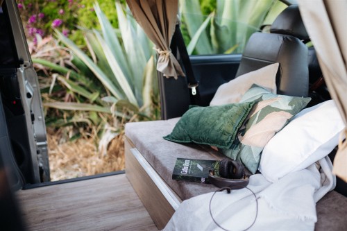 A NON VW Conversion Campervan called Hawaii and Interior for hire in sevilla, Spain