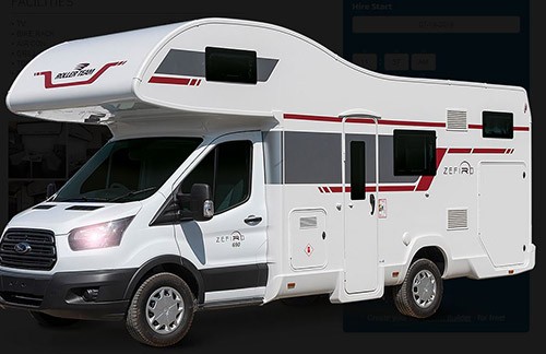 A Roller team Motorhome called Jack-Oliver and Exterior for hire in Sheffield, England