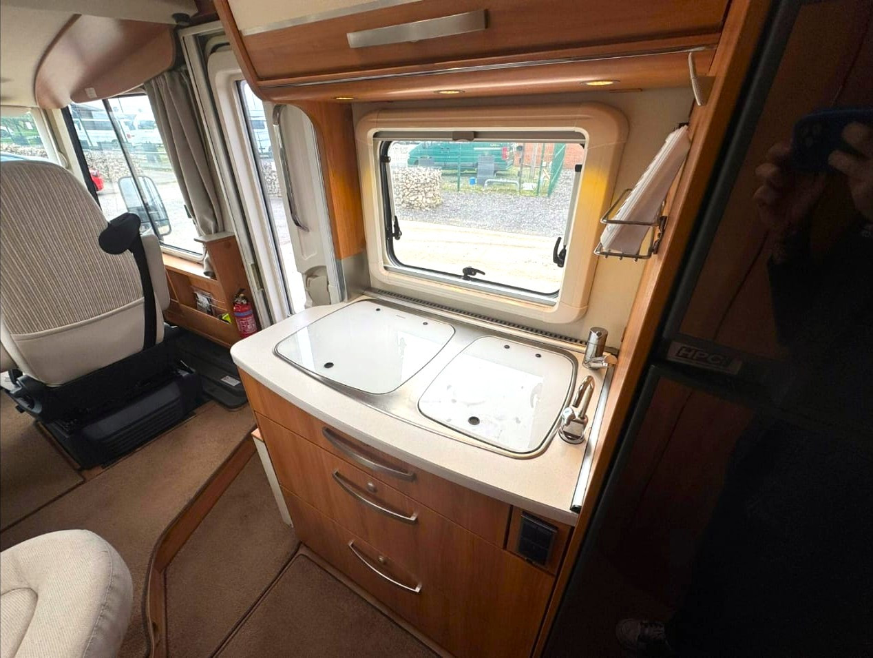 A Hymer Motorhome called Ellen-Mae and for hire 