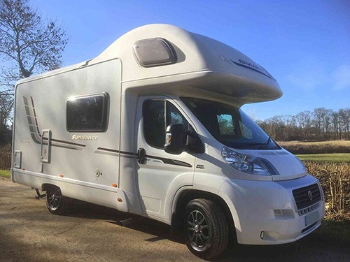 A  Motorhome called Sundance-with-Me and SunDance for hire in Royston, Cambridgeshire