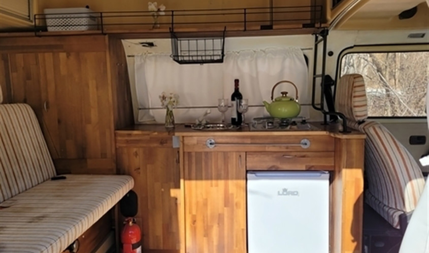 A VW T3 Campervan called Boka and for hire in Ljubljana, Slovenia