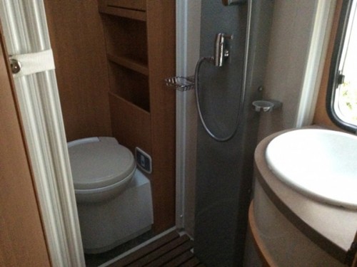 A Chausson Motorhome called Chausson-Flash08 and Wash andToilet for hire in Woodbridge, Suffolk