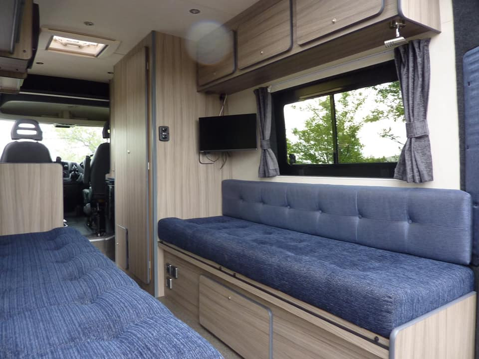 A Peugeot Campervan called Boxer and Interior for hire in Rochdale, Lancashire