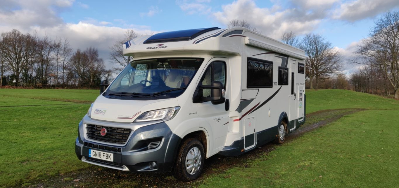 A Roller team Motorhome called Auto-Roller-707 and for hire in Hove, East Sussex