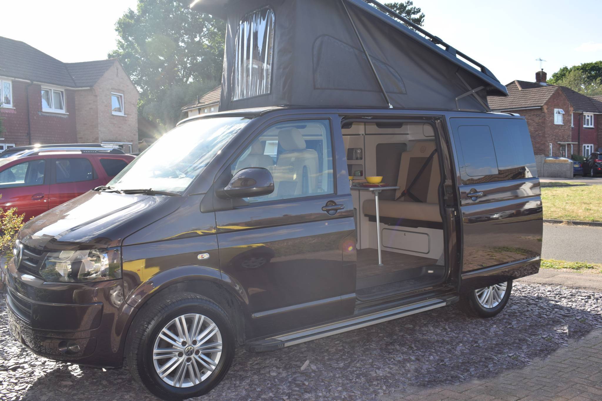 A  Campervan called BertieT and  for hire in Horley, Surrey