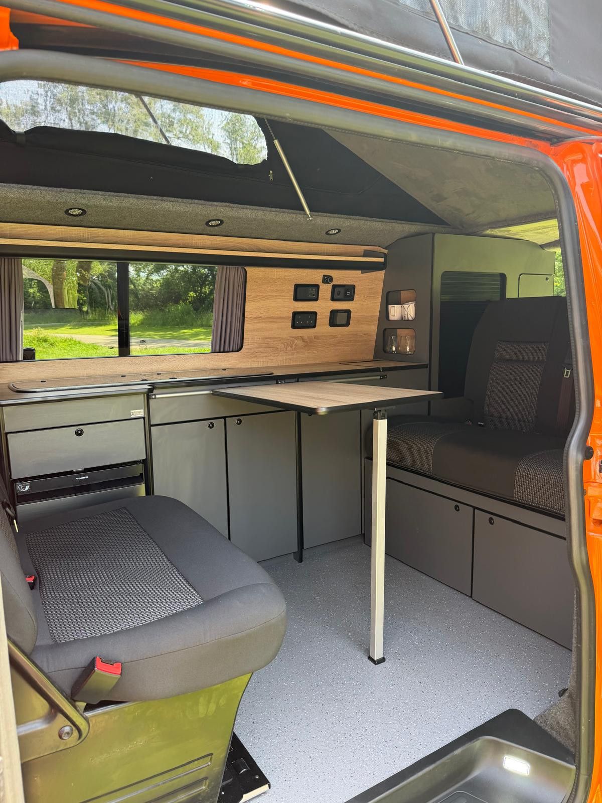 A VW T6 Campervan called Heulwen and for hire 