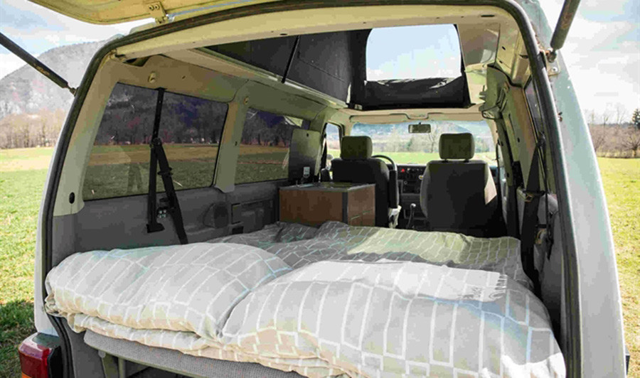 A VW T5 Campervan called Slavko and for hire in Ljubljana, Croatia