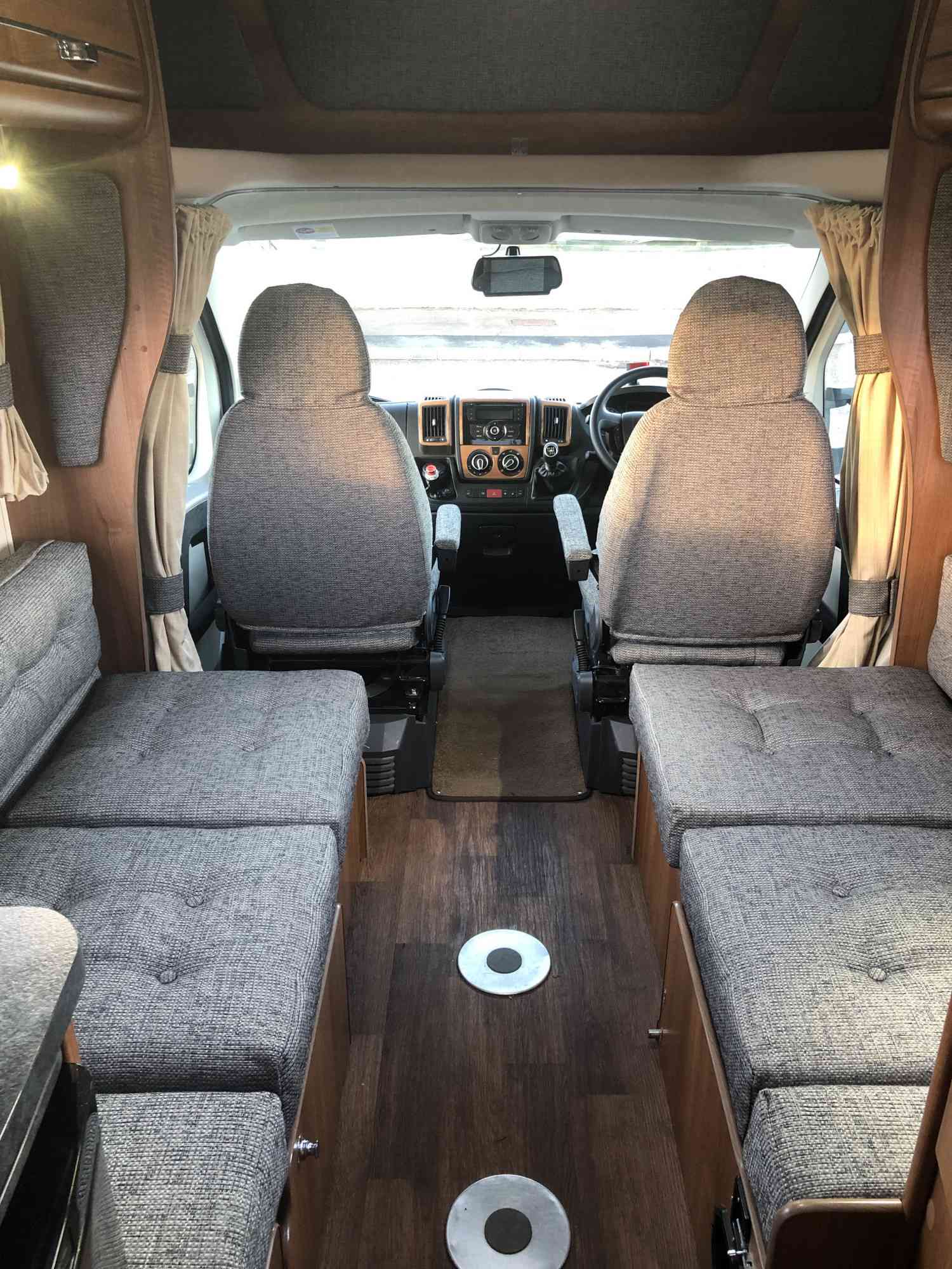 A Auto Sleepers Motorhome called Lisa and for hire in Hopeman , Moray