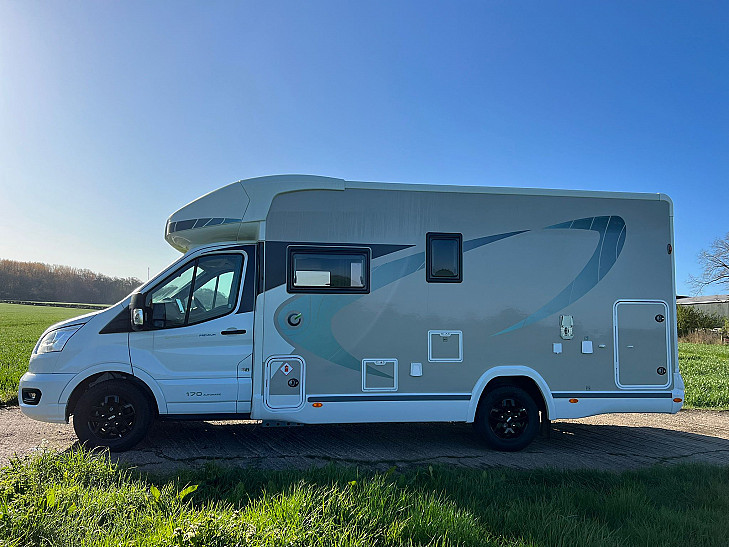 A Chausson Motorhome called Charlie and for hire in Stratford, Warwickshire
