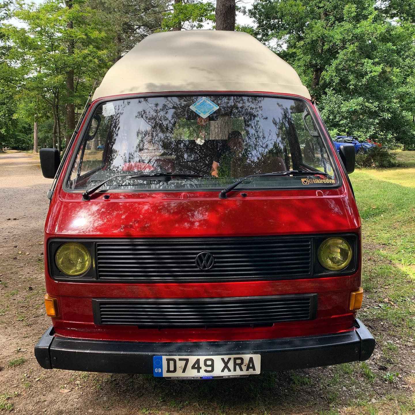 A Campervan called Red and for hire in Portsmouth, Hampshire