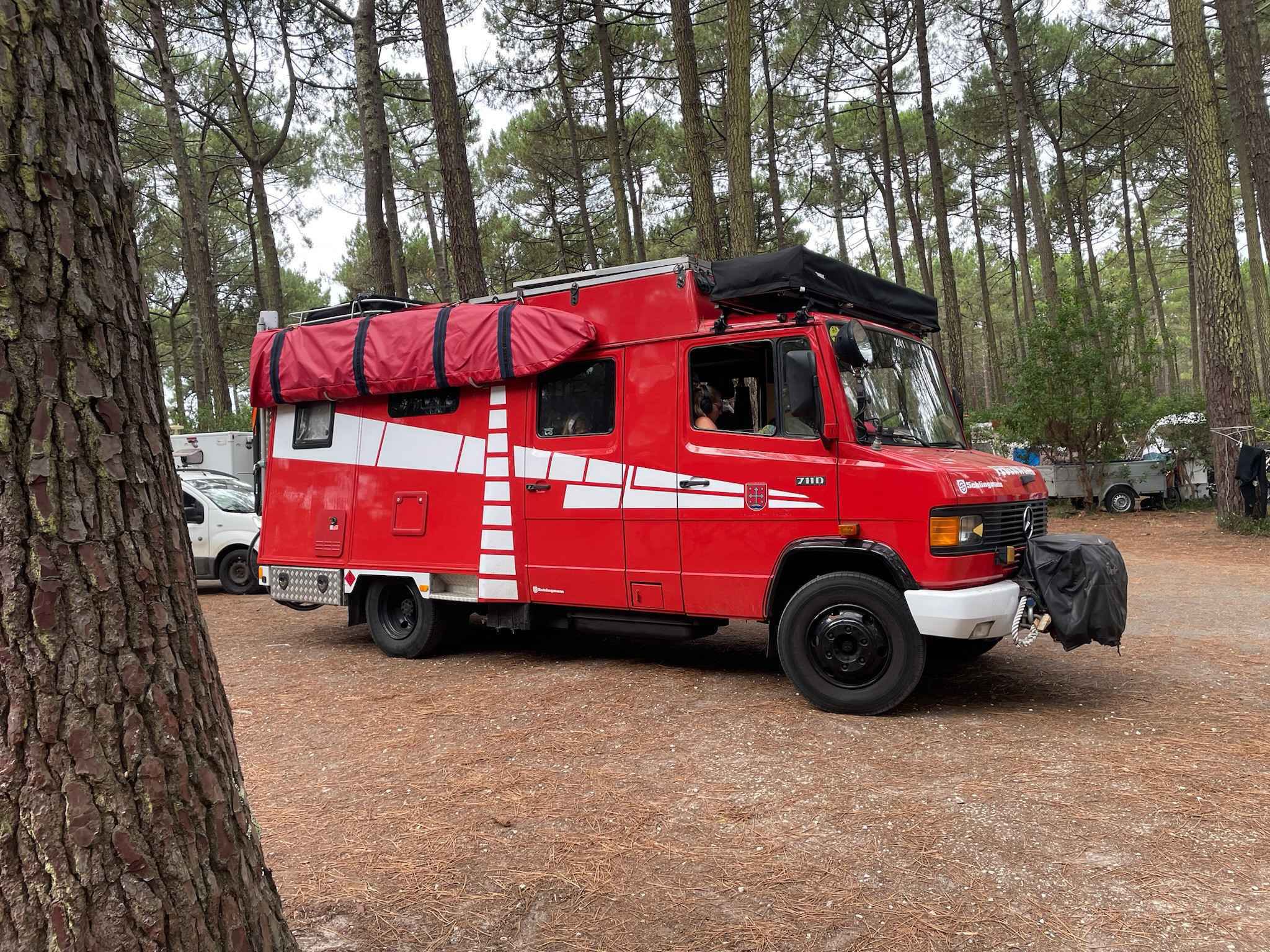 A Mercedes Campervan called Helga and for hire in Buckinghamshire, Buckinghamshire