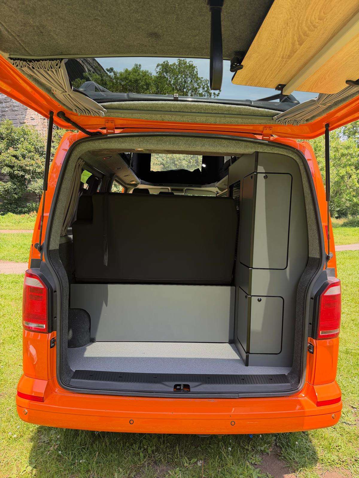 A VW T6 Campervan called Heulwen and for hire 