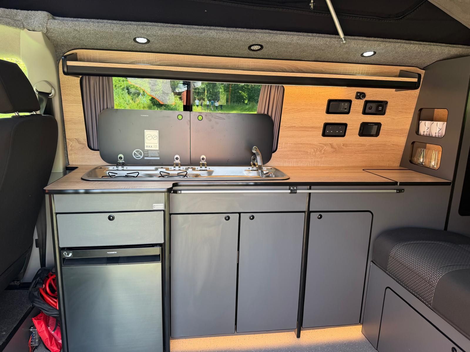 A VW T6 Campervan called Heulwen and for hire 