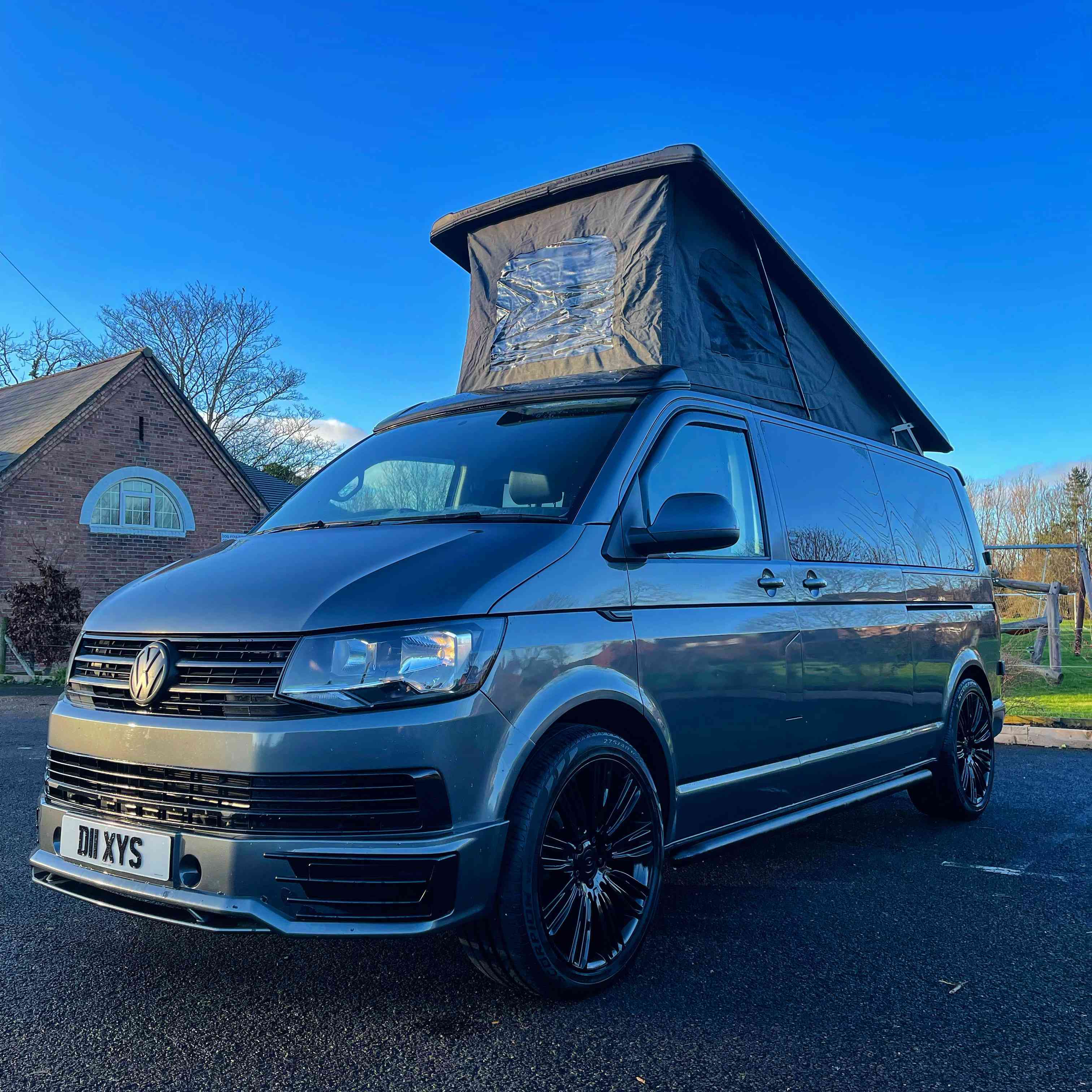 A VW T6 Campervan called DIIXY and for hire 