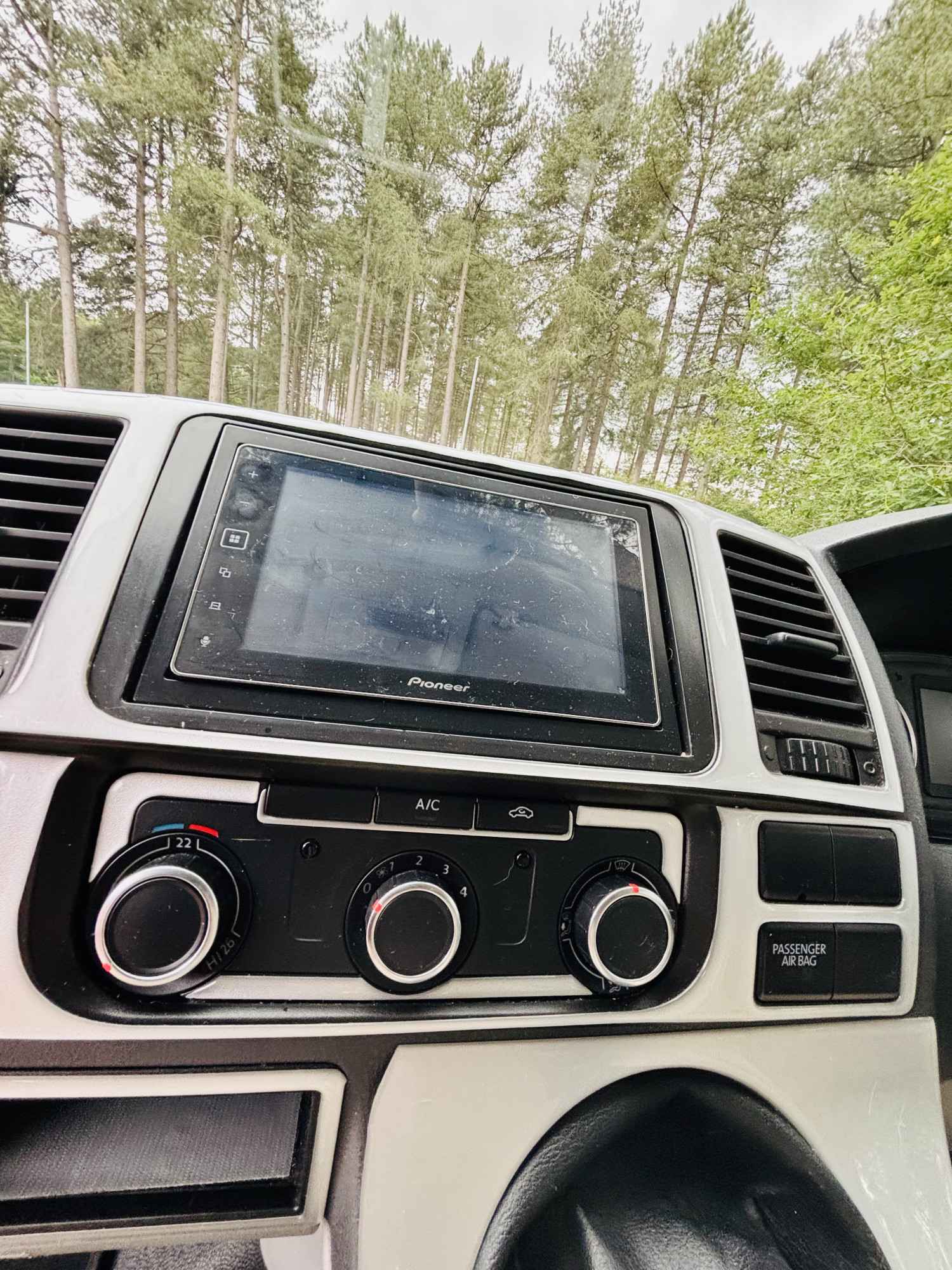 A VW T5 Campervan called JAXX and for hire in Frodsham , Cheshire