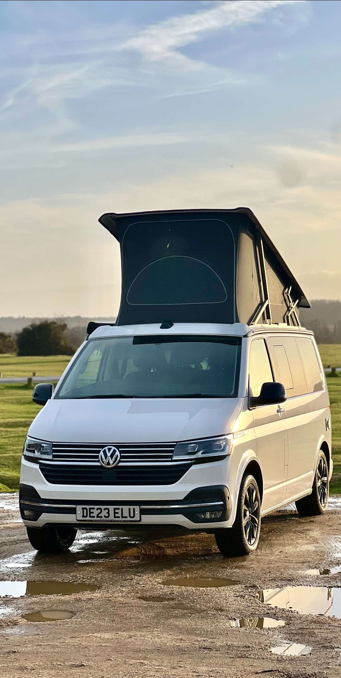 A VW T6 California Campervan called Billy-Ocean and for hire in Swindon , Wiltshire