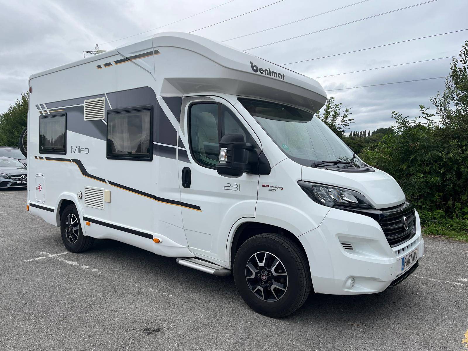 A Benimar Motorhome called Beni and for hire in Keith, Moray