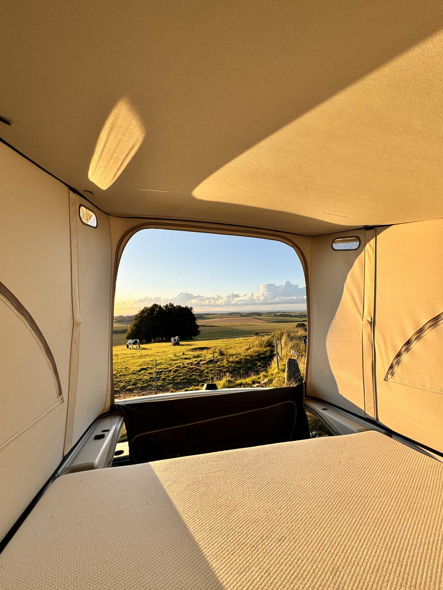 A VW T6 California Campervan called Billy-Ocean and for hire in Swindon , Wiltshire