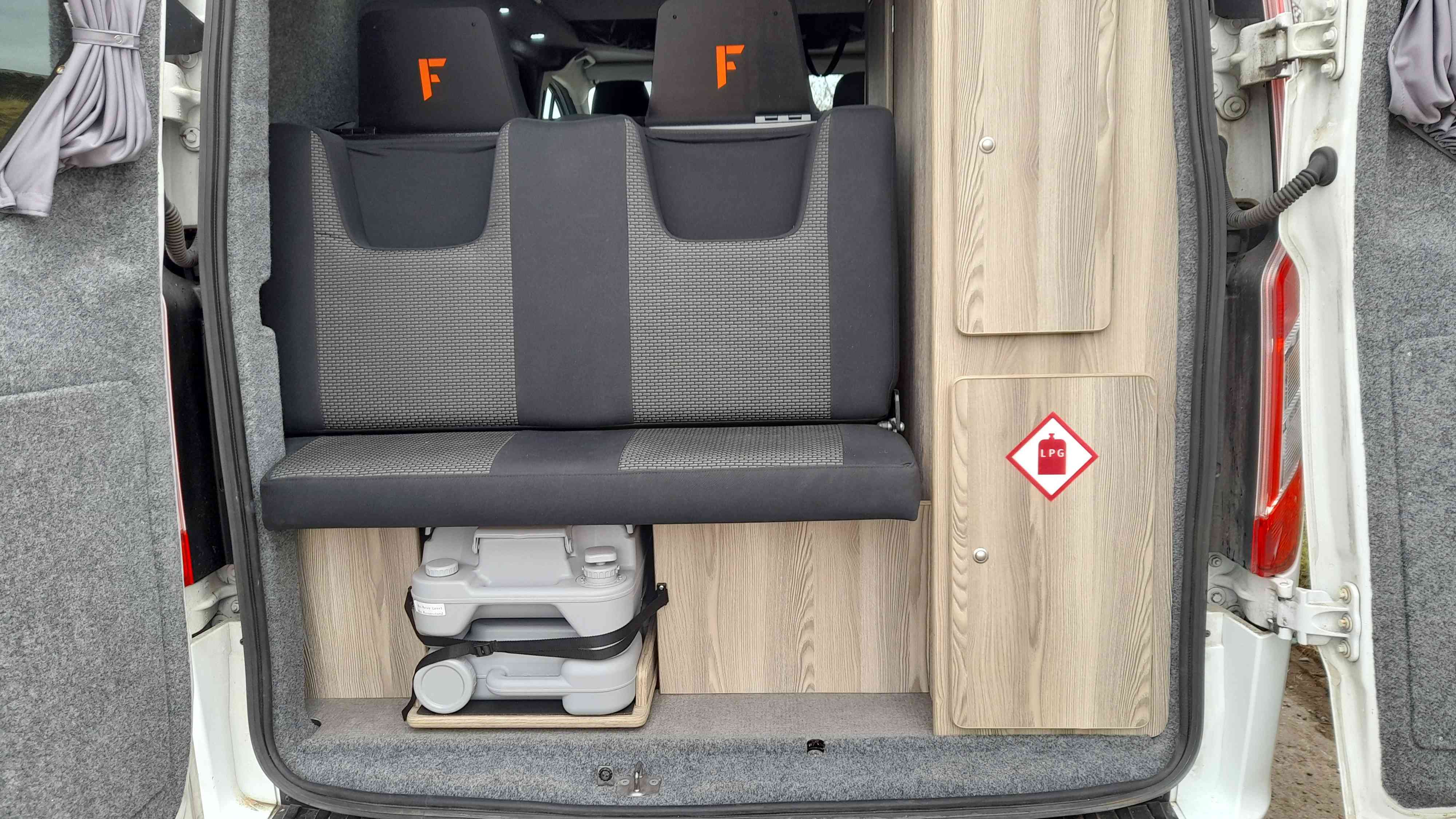 A Ford Campervan called Transit and for hire in Rochdale, Lancashire