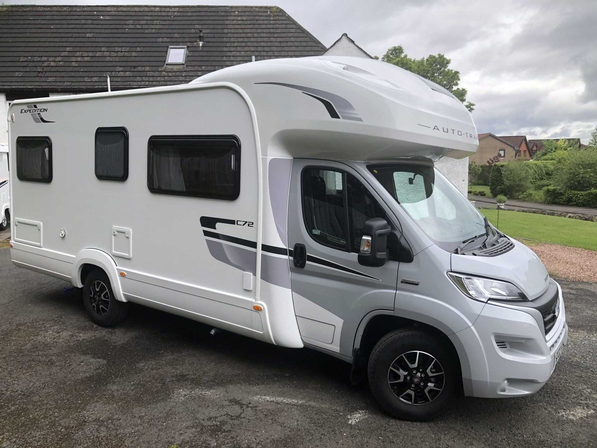 A A-Class Motorhome called Arran and for hire 