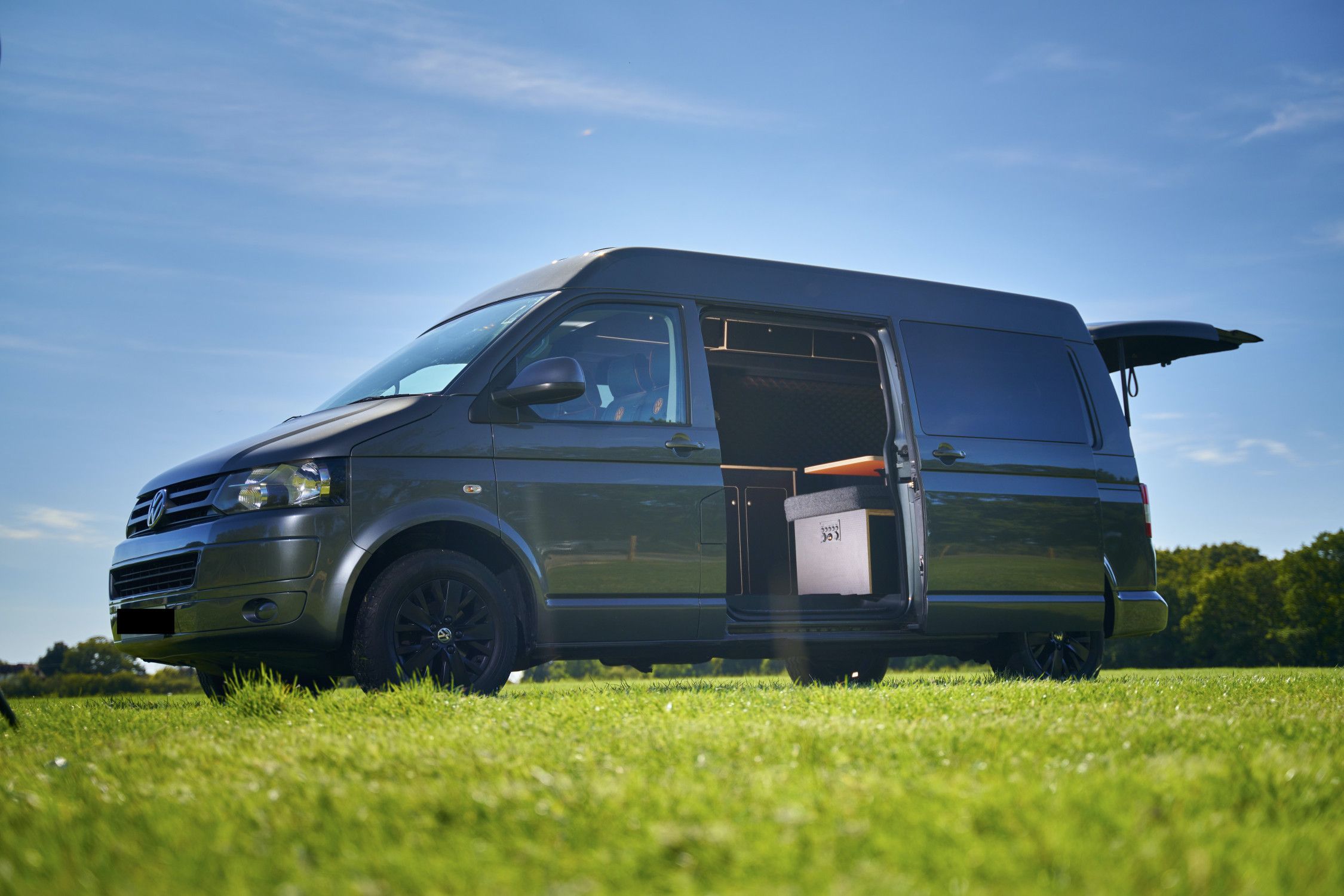 A VW T5 Campervan called Tangerine-Dream and for hire in Haywards Heath, West Sussex