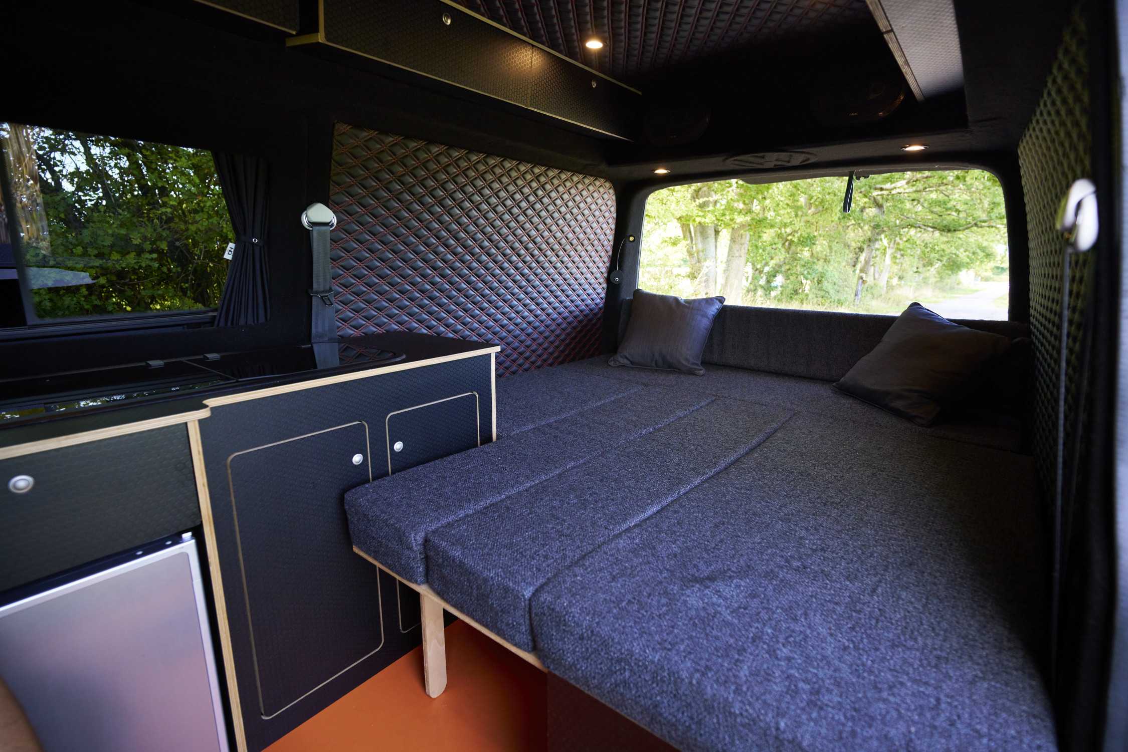 A VW T5 Campervan called Tangerine-Dream and for hire in Hove, West Sussex