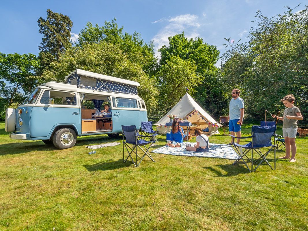 A VW T2 Classic Campervan called Blue-Sky-VW and for hire in King's Lynn, Norfolk
