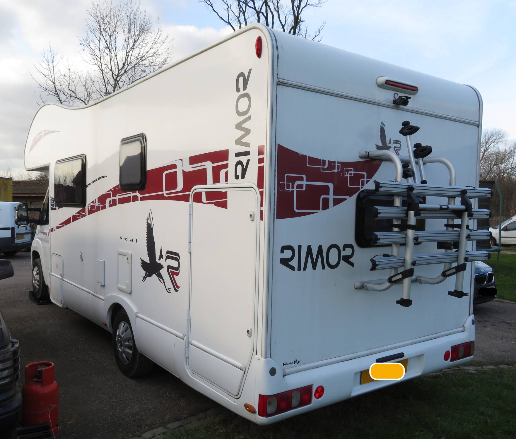 A Rimor Motorhome called Seal and for hire in High Wycombe, Buckinghamshire