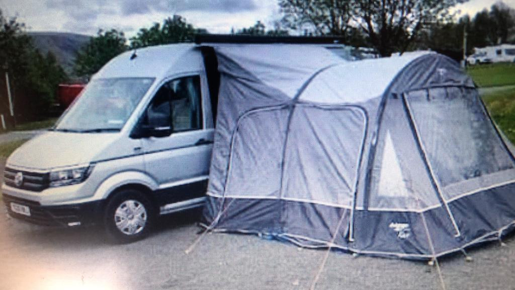 A VW Crafter Campervan called Freda and for hire 