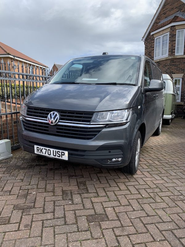 A VW T6 Campervan called Mr-Gray and for hire in cleveland, England