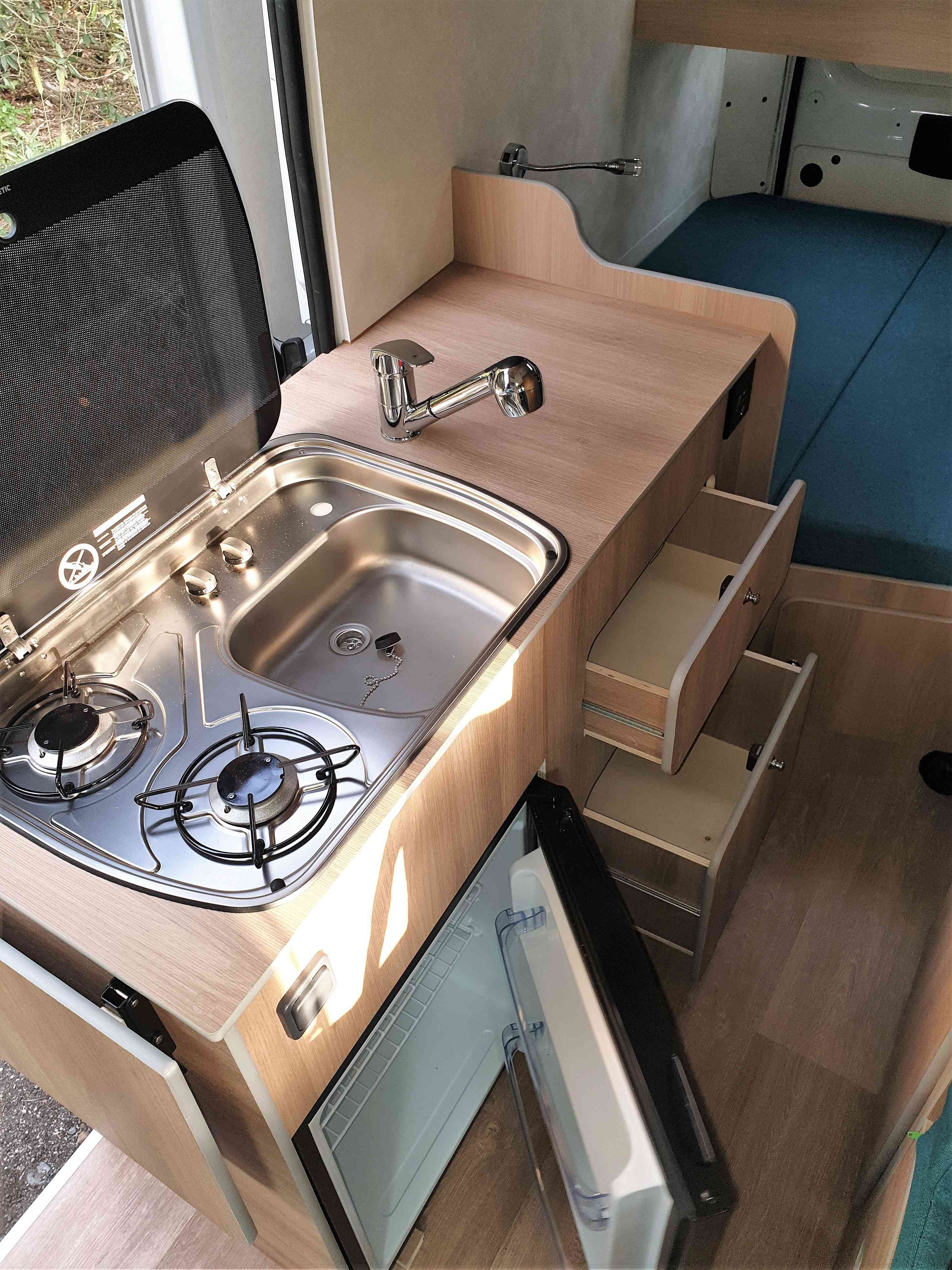 A Fiat Campervan called Kai-Family and for hire in roma, Italy