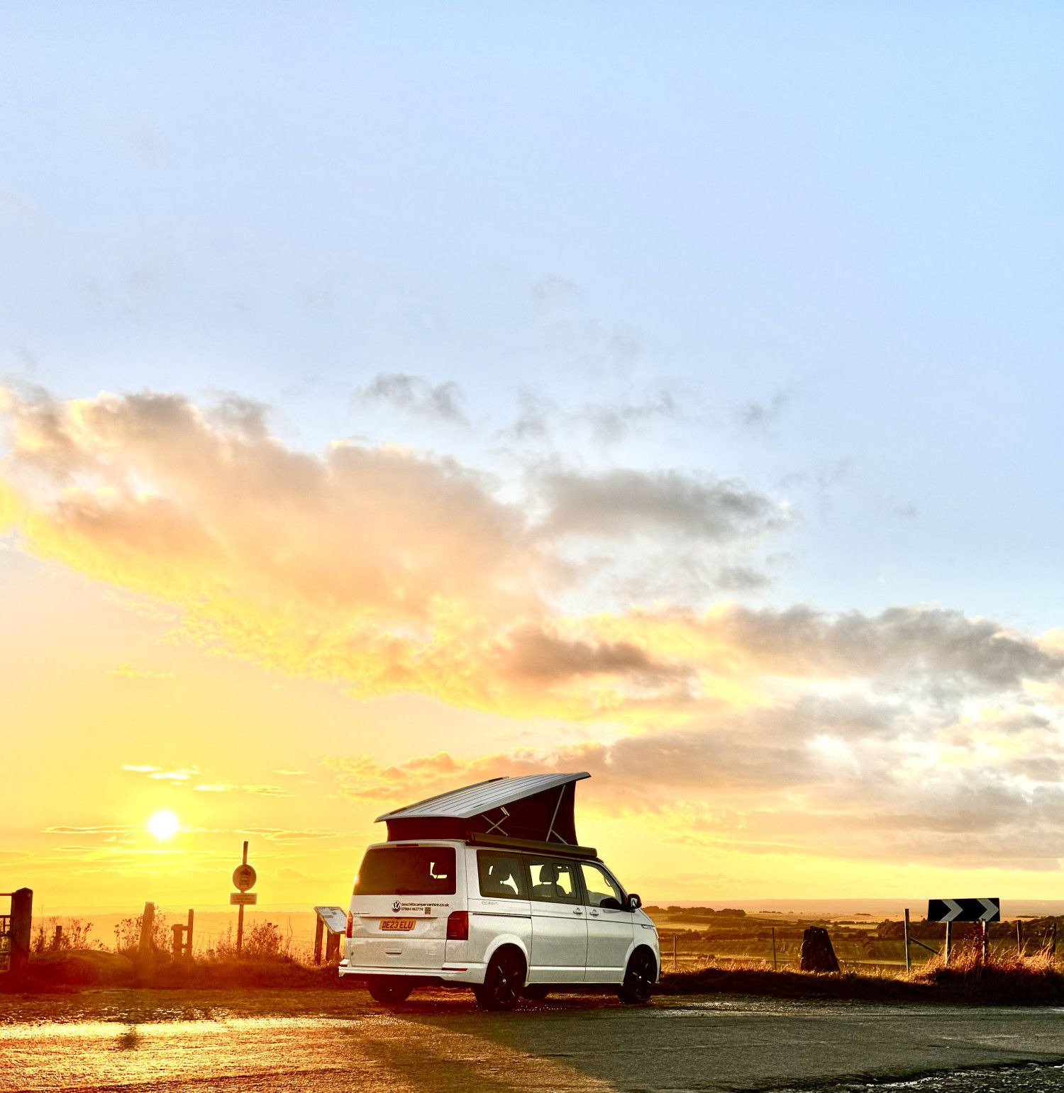 A VW T6 California Campervan called Billy-Ocean and for hire in Swindon , Wiltshire
