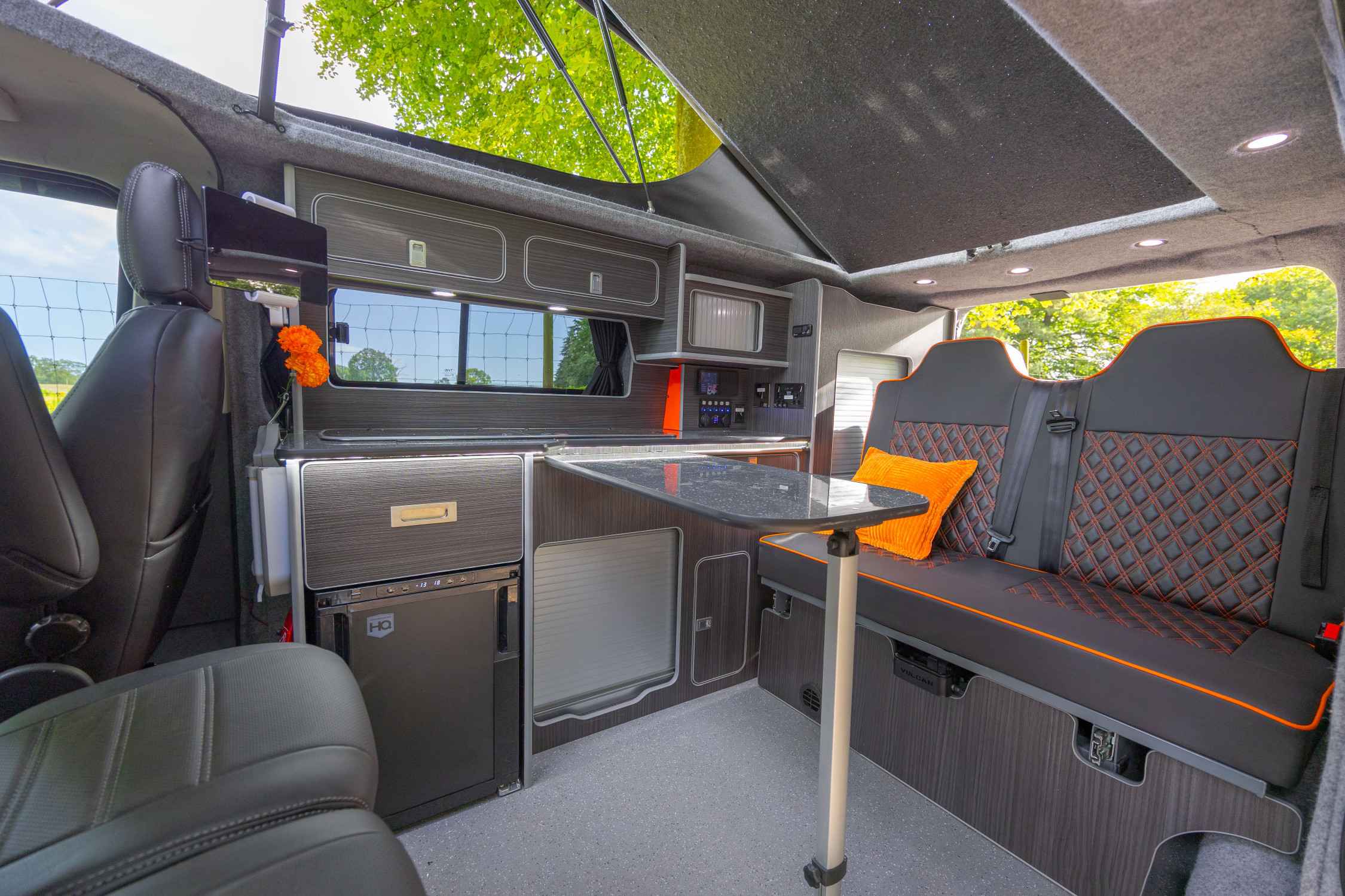 A Ford Campervan called Hulduheim and for hire in Ashford, Kent