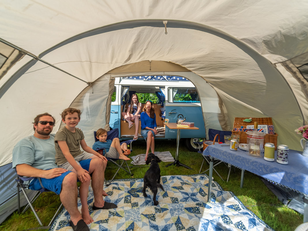 A VW T2 Classic Campervan called Blue-Sky-VW and for hire in King's Lynn, Norfolk
