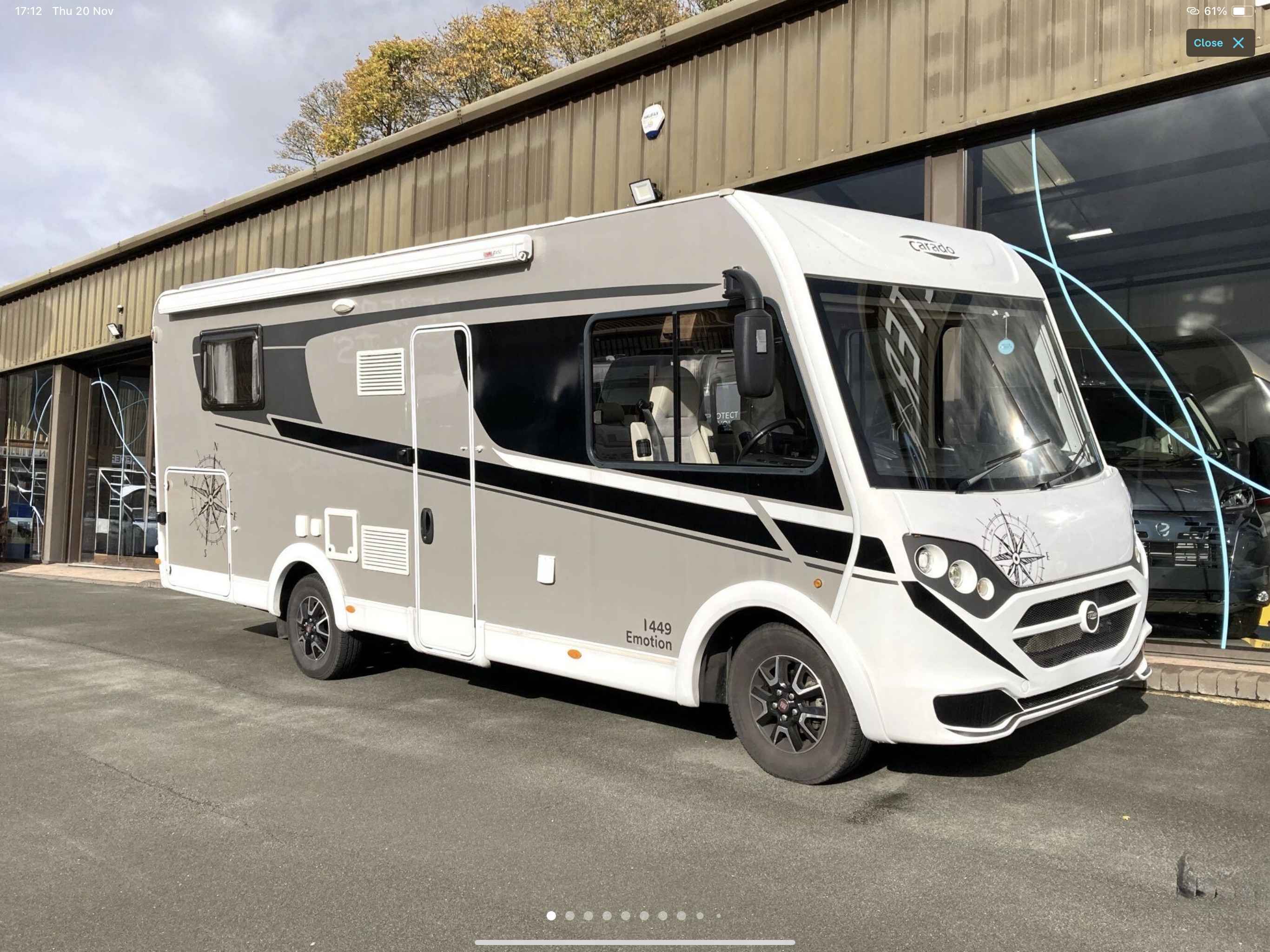 A A-Class Motorhome called Goldie and for hire in Cambridge, Cambridgeshire