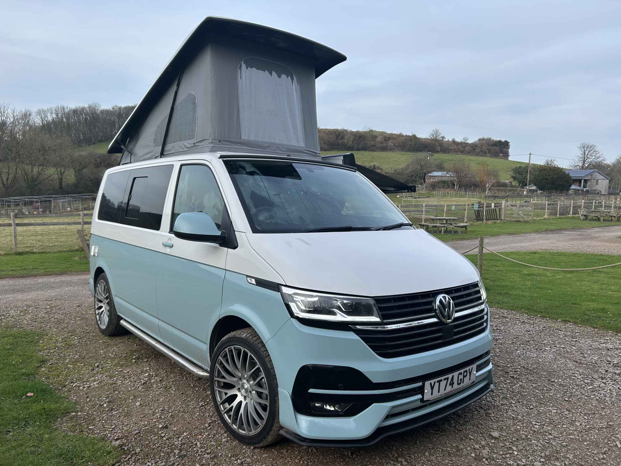 A VW T6 Campervan called Clara and for hire in Lincolnshire, Lincolnshire