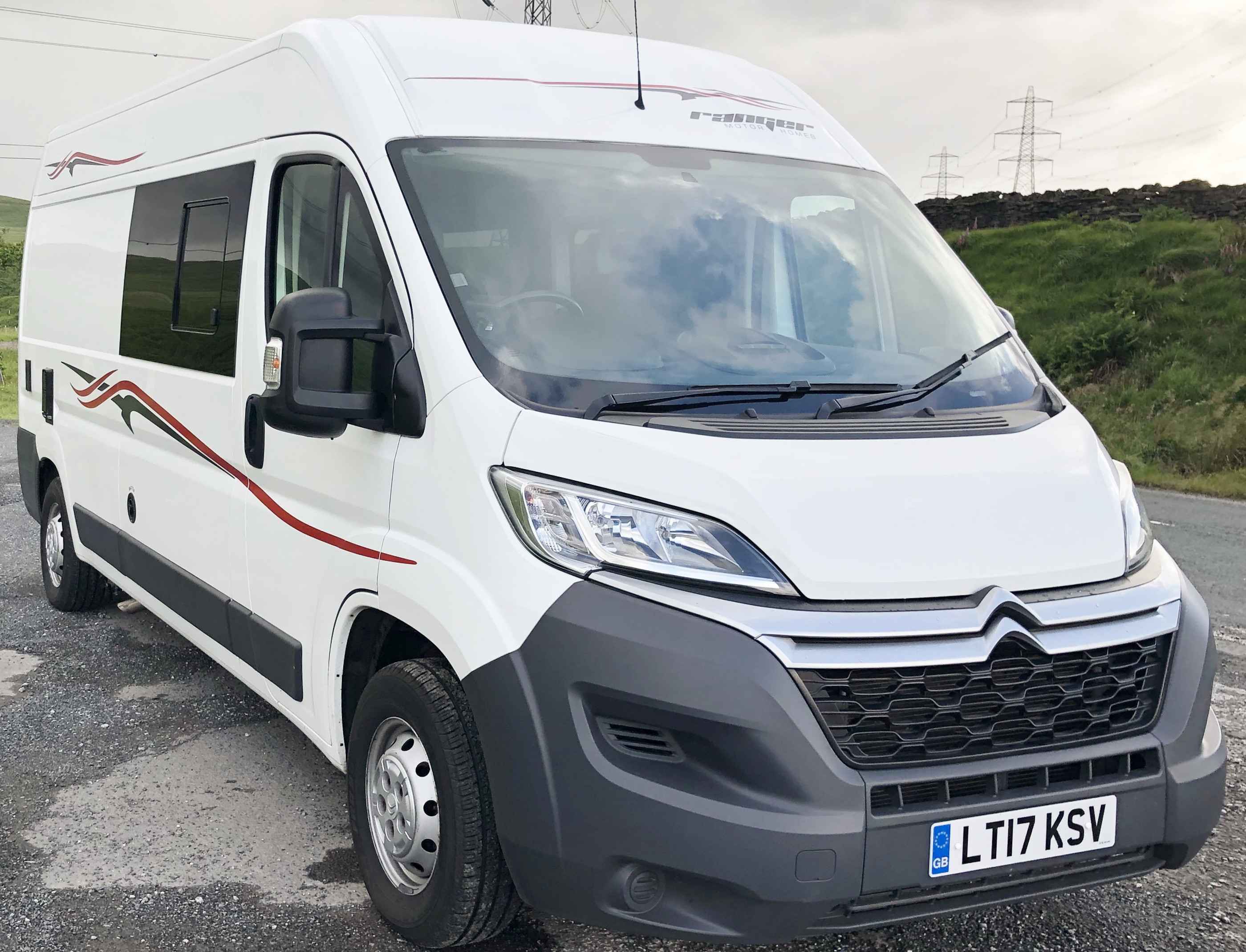 A Citroen Motorhome called Pexzes and for hire in Rochdale, Lancashire