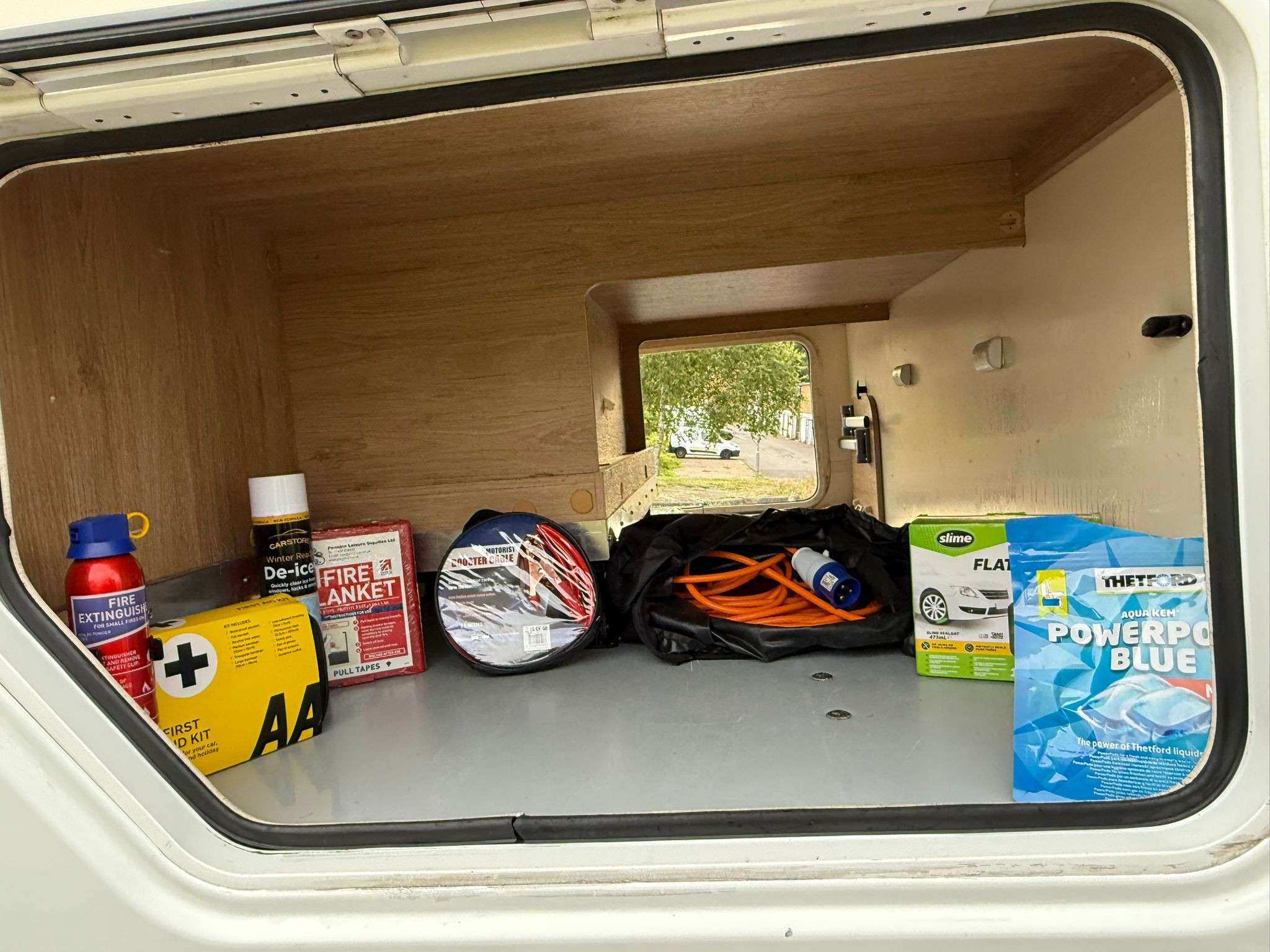 A OverCab Motorhome called Sabrina and for hire 