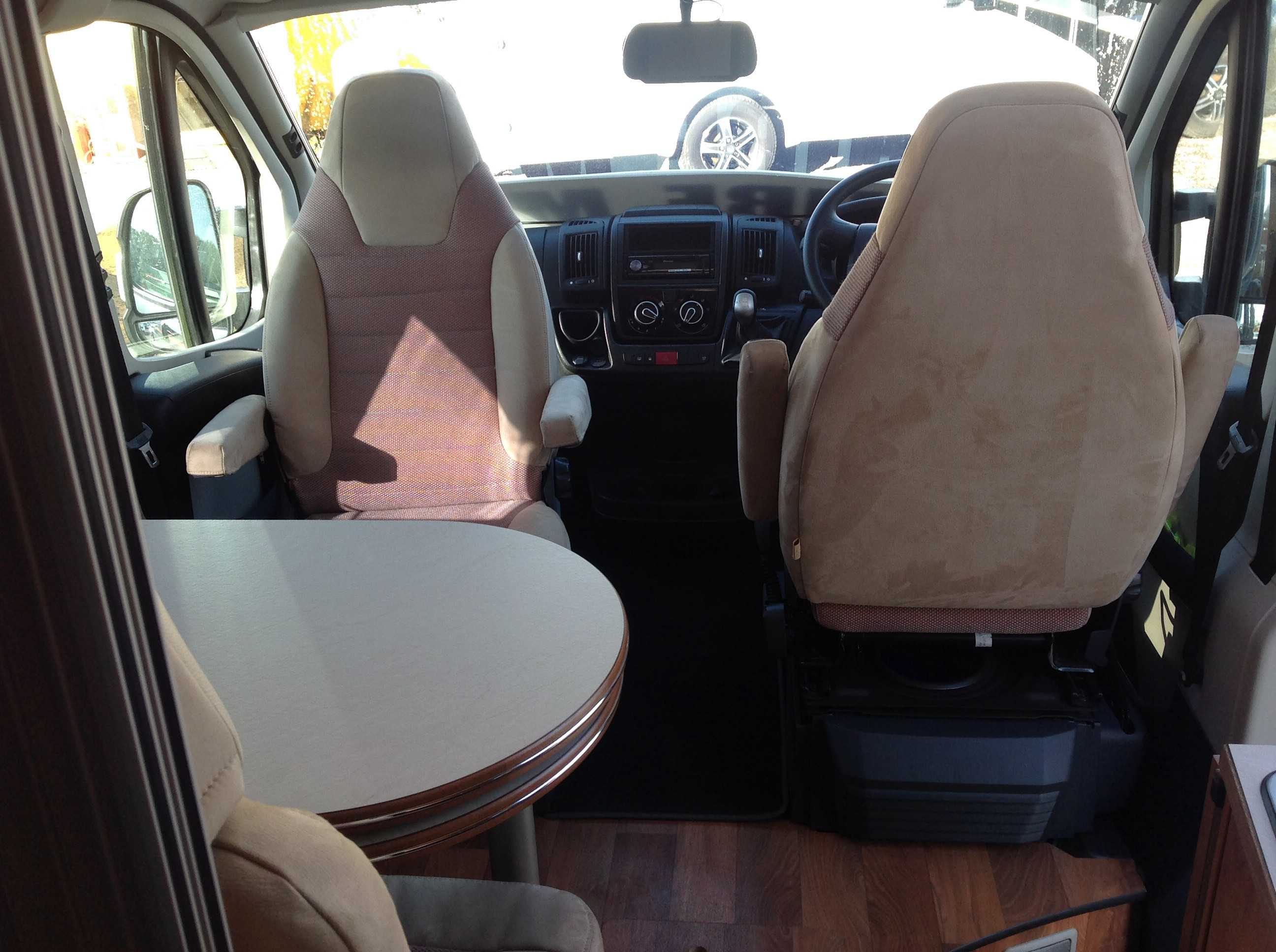A Fiat Campervan called Davie and for hire in Morpeth, Northumberland