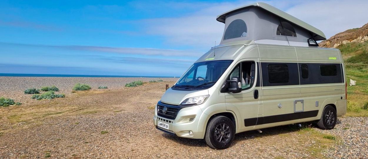 A Hymer Motorhome called Hymer-Yosemite- and for hire in Hove, East Sussex