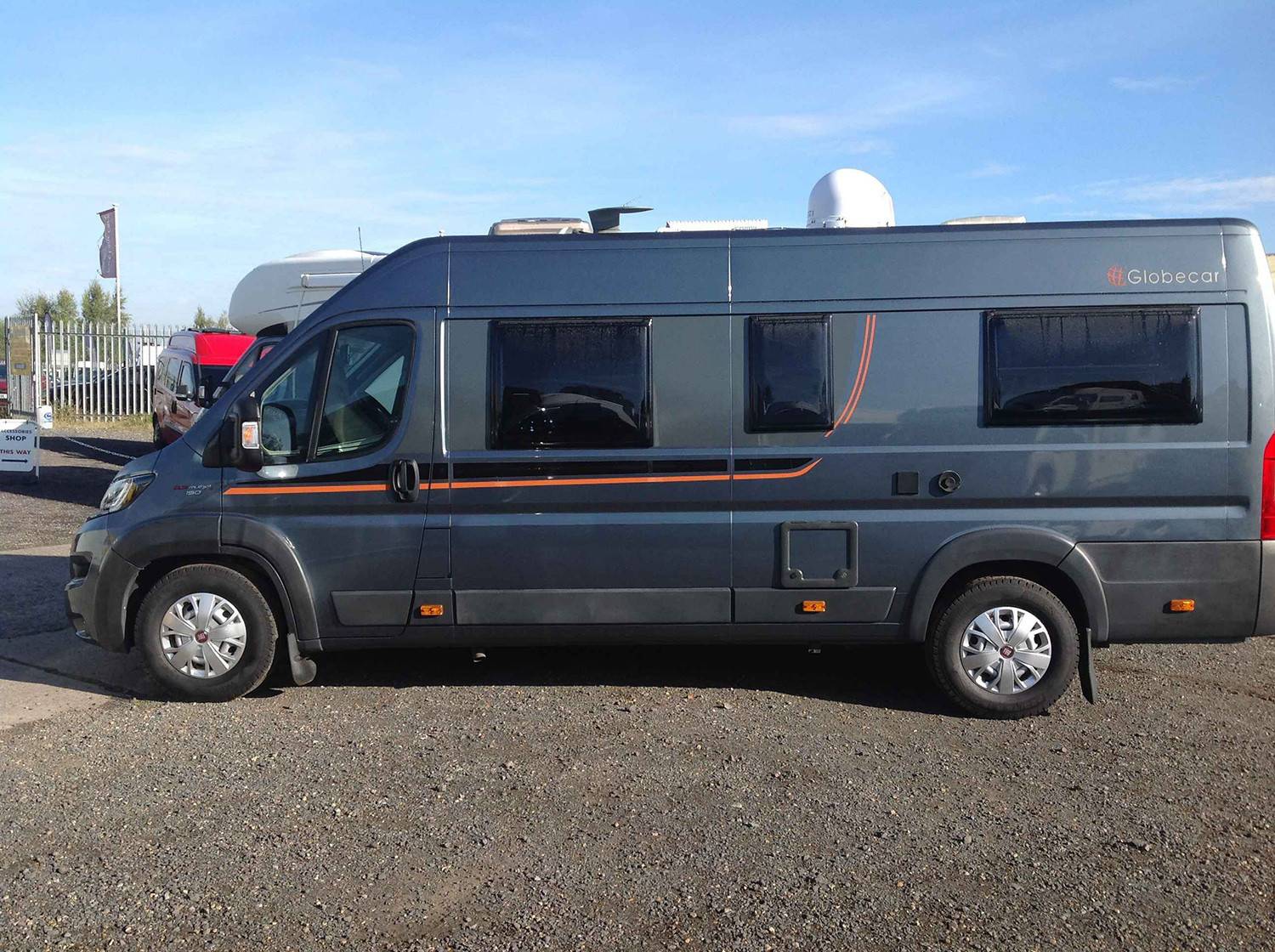 A Fiat Campervan called Davie and for hire in Newcastle Upon Tyne, Northumberland