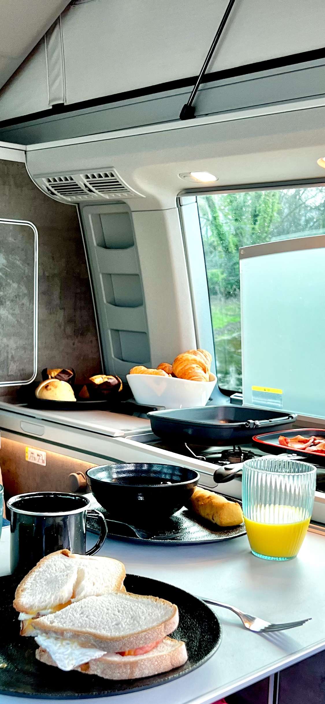A VW T6 California Campervan called Billy-Ocean and for hire in Swindon , Wiltshire
