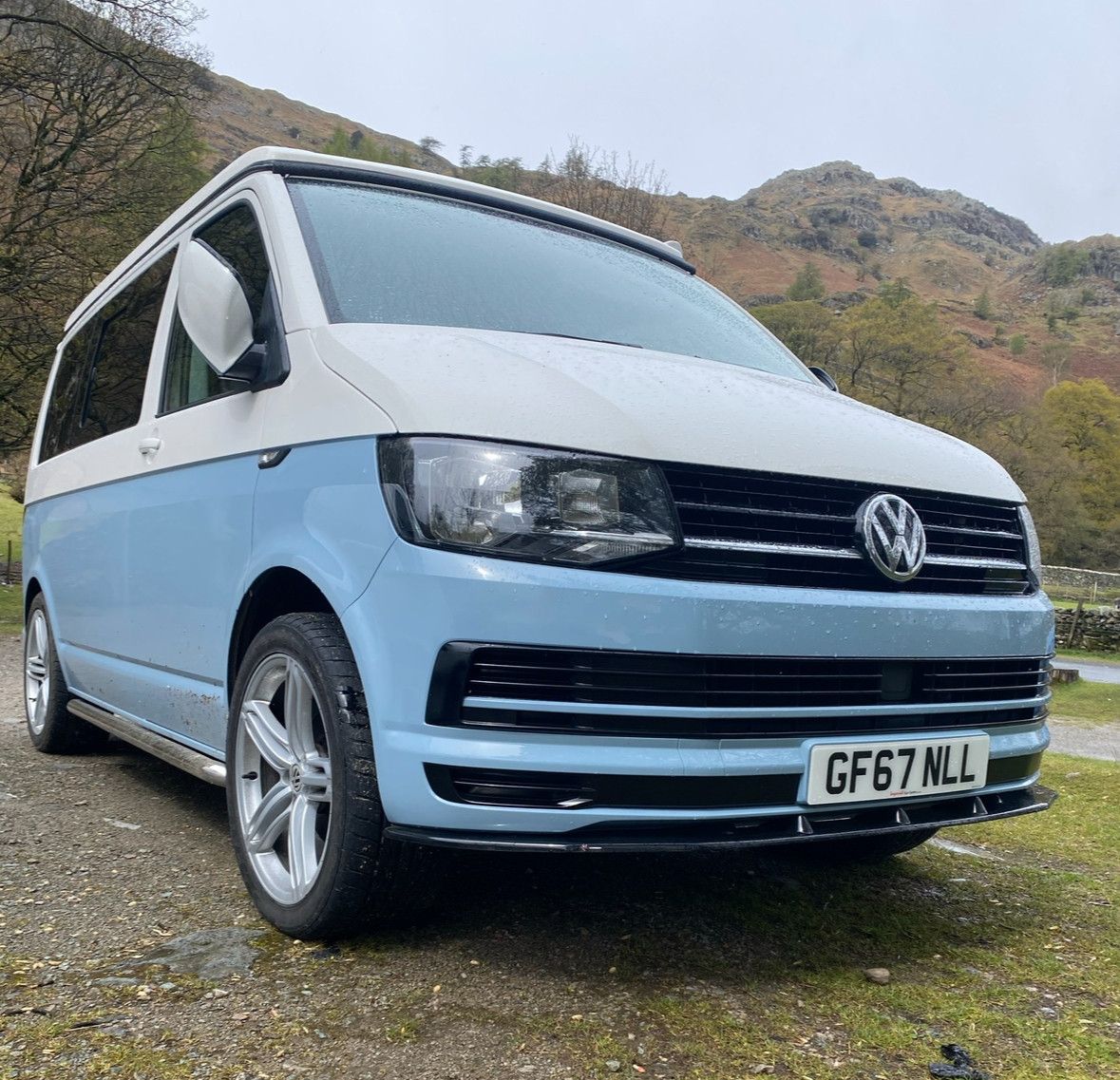 A VW T6 Campervan called Penelope and for hire in Gainsborough, England