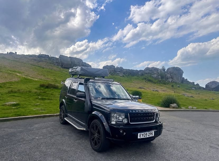 A Land Rover Campervan called The-Beast and for hire in West Yorkshire, West Yorkshire