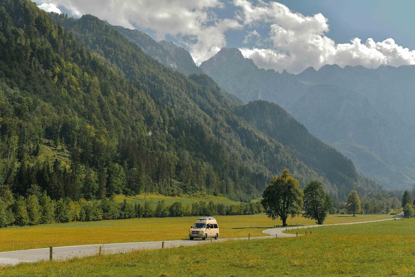 A VW T5 Campervan called Viki and for hire in Ljubljana, Croatia